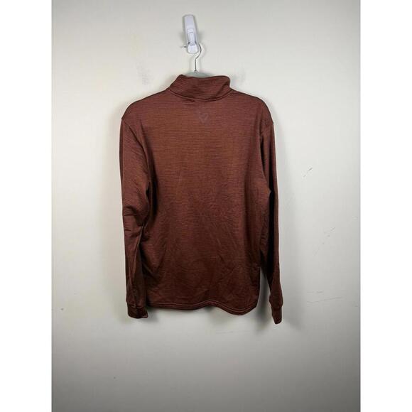 NWT Bauer Hockey FLC Textured Performance 1/2 Zip Pullover Clay (Multi Sizes) - Picture 3 of 3